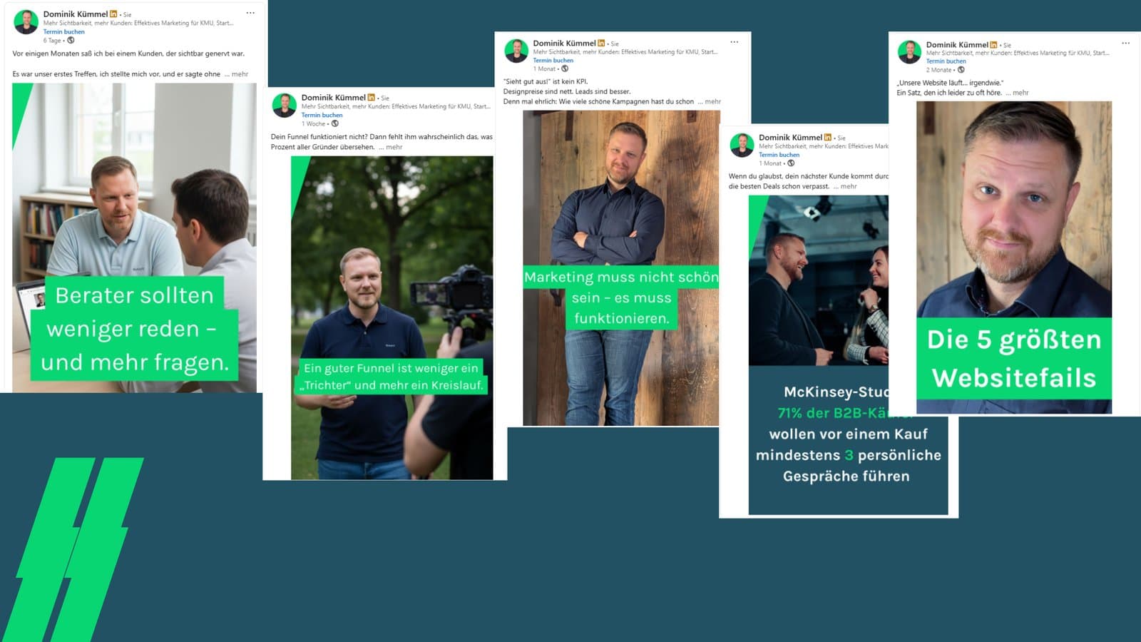 LinkedIn Content Ideen: Was wirklich funktioniert – aus 15 Jahren Erfahrung im Marketing