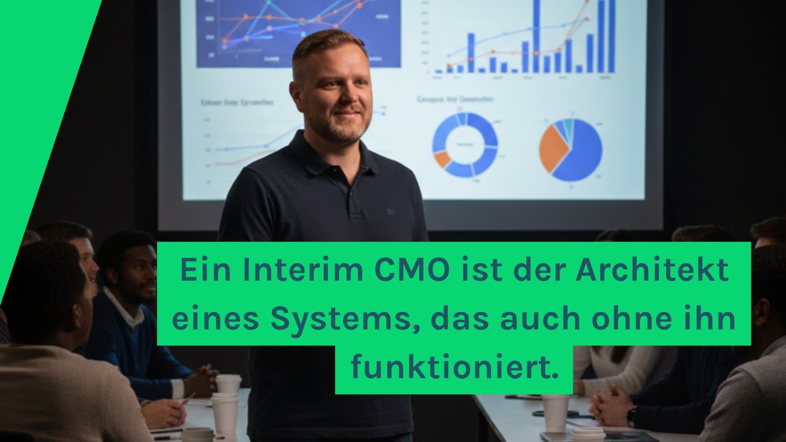 Interim CMO im B2B: Wenn Marketing Führung braucht, bevor es wächst